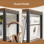 6 Tier Tall Bookshelf and Storage Shelving Unit for Home and Office by Vasagle