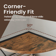 5 Tier Corner Shelf Unit Space Saving Storage for Plants Books and Decor by Vasagle