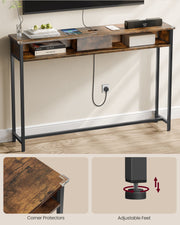 Height Adjustable Office Desk 140 cm Ergonomic Sit Stand Workstation by Vasagle