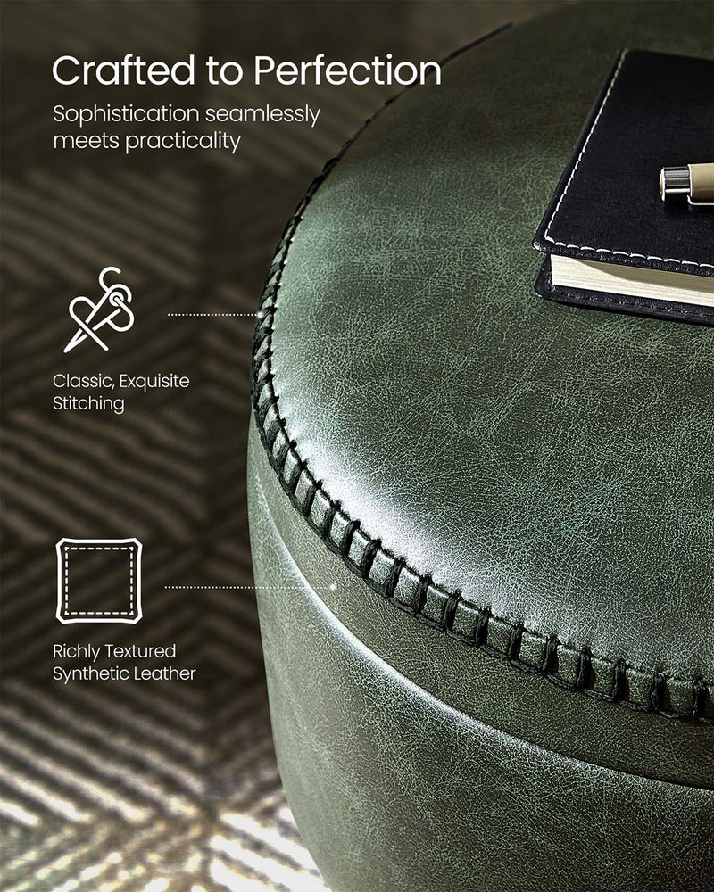 EKHO Collection Storage Ottoman with 150 kg Capacity for Living Room Seating by Vasagle