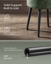 EKHO Collection Storage Ottoman with 150 kg Capacity for Living Room Seating by Vasagle