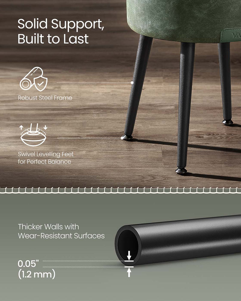 EKHO Collection Storage Ottoman with 150 kg Capacity for Living Room Seating by Vasagle