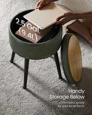 EKHO Collection Storage Ottoman with 150 kg Capacity for Living Room Seating by Vasagle