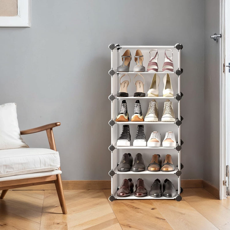 10 Tier Cube Storage Organiser Shelving Unit for Home or Office by Songmics