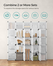 9 Cube Storage Unit Freestanding Shelving Organiser for Home or Office by Songmics