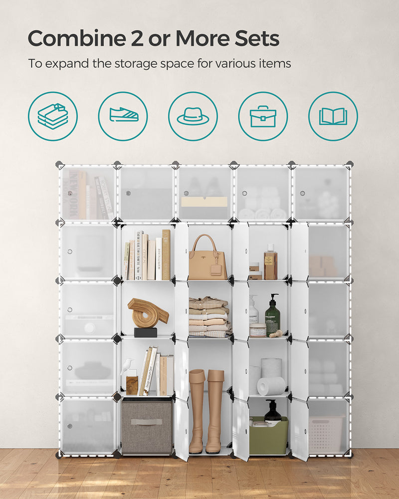 9 Cube Storage Unit Freestanding Shelving Organiser for Home or Office by Songmics