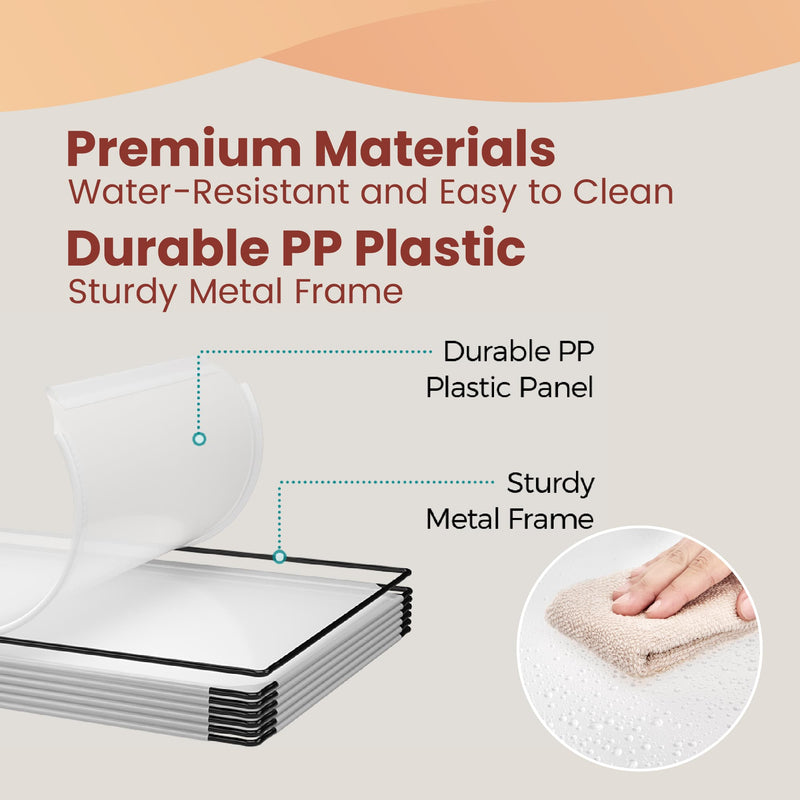 16 Cube Stackable Storage Unit Shoe Organiser for Entryway or Bedroom by Songmics