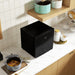 46 Litre Lockable Countertop Fridge in Black by HOMCOM