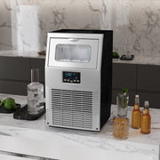 Freestanding Commercial Ice Maker Machine 30kg 24H with Digital Control by HOMCOM