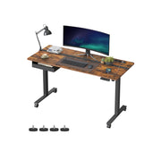 Electric Height Adjustable Standing Desk 140 x 60 cm Ergonomic Workstation by Vasagle