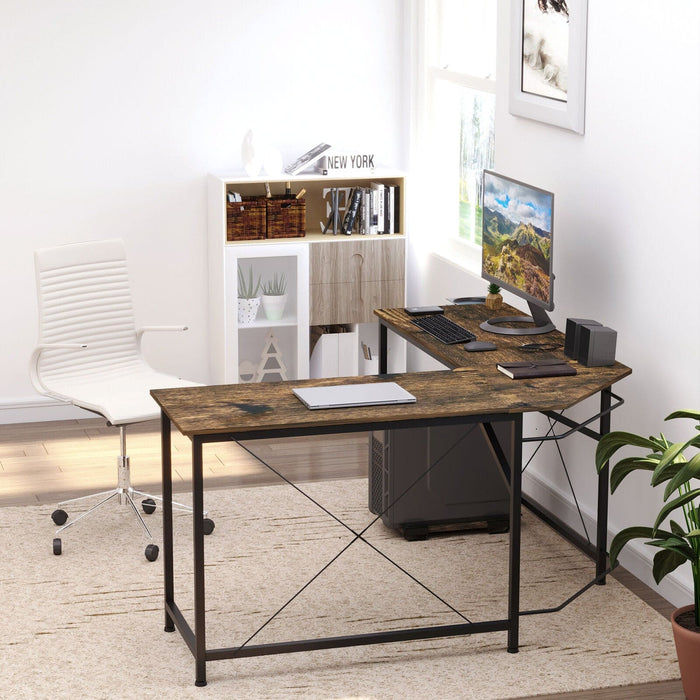 L Shaped Corner Gaming Desk, 150x150x75 cm