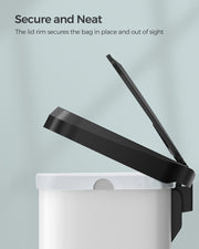 68L Kitchen Rubbish Bin with Soft Close Lid and Inner Bucket for Waste Sorting by Songmics