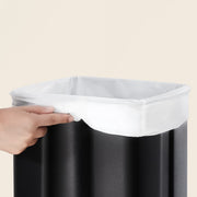 8 Gallon Stainless Steel Kitchen Bin with Soft Close Lid and Pedal by Songmics