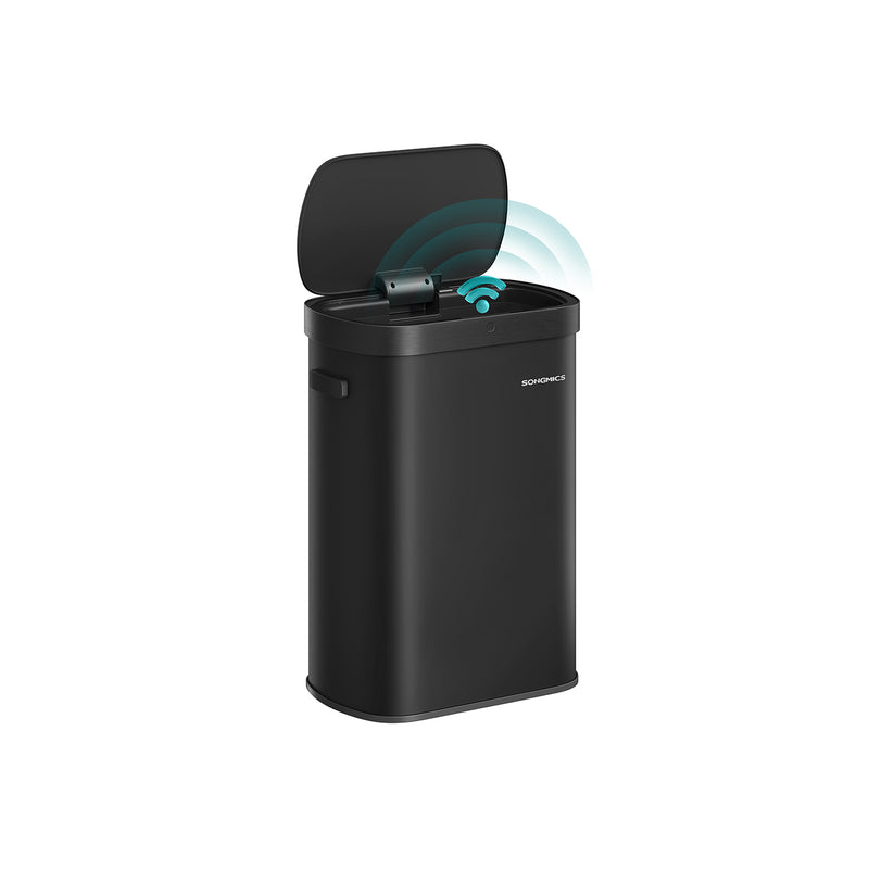 Motion Sensor Kitchen Bin with Automatic Touchless Opening and Soft Close Lid by Songmics