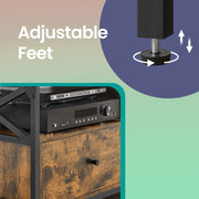 TV Cabinet for TVs up to 55 Inches with Drawers and Open Shelves by Vasagle