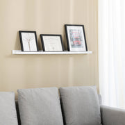 Long Wall Mounted Floating Shelf for Living Room or Bedroom Storage by Songmics
