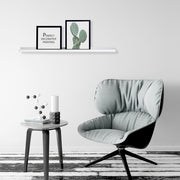 Long Wall Mounted Floating Shelf for Living Room or Bedroom Storage by Songmics