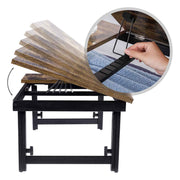 Adjustable Laptop Desk for Sofa with Cup Holder and Storage Side Pocket by Songmics