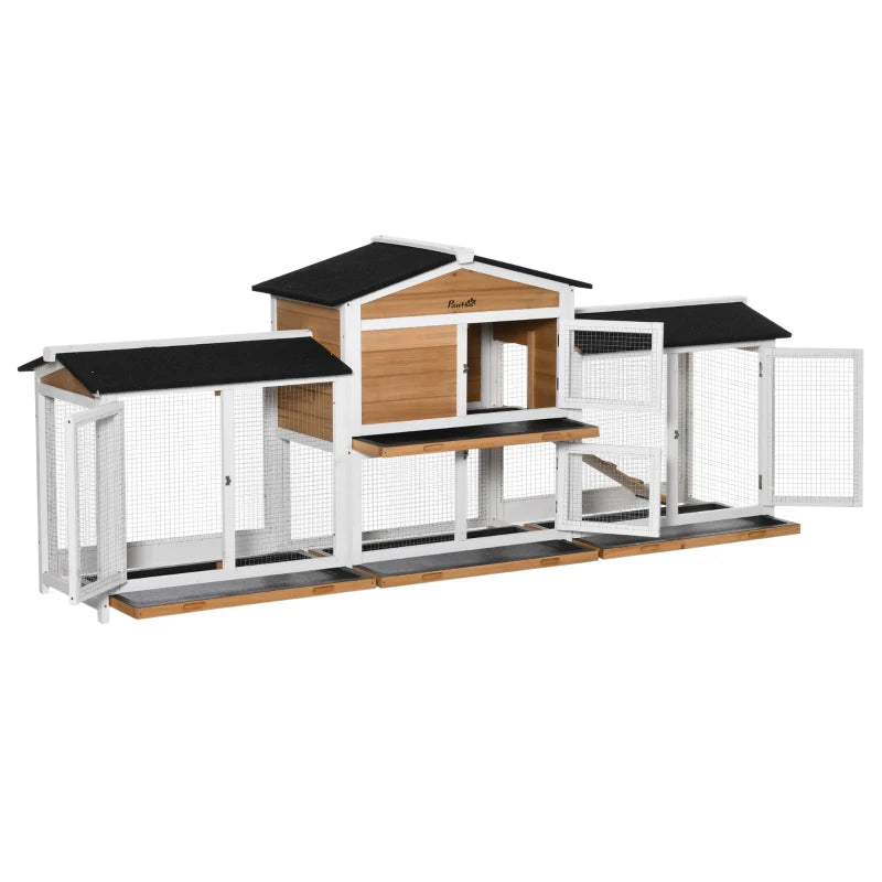 Large Outdoor Rabbit Enclosure Pawhut
