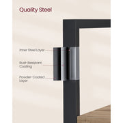 Image of a Large Industrial Bookcase With 14 Shelves by Vasagle Furniture.