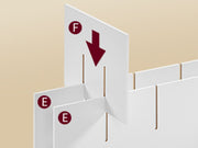 Large White Entryway Shoe Bench With Grey Cushion by Vasagle