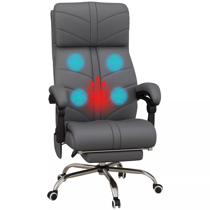 Image of a PU Leather Massage Desk Chair