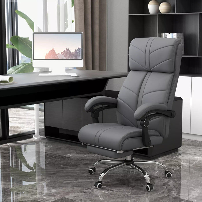 Image of a PU Leather Massage Desk Chair