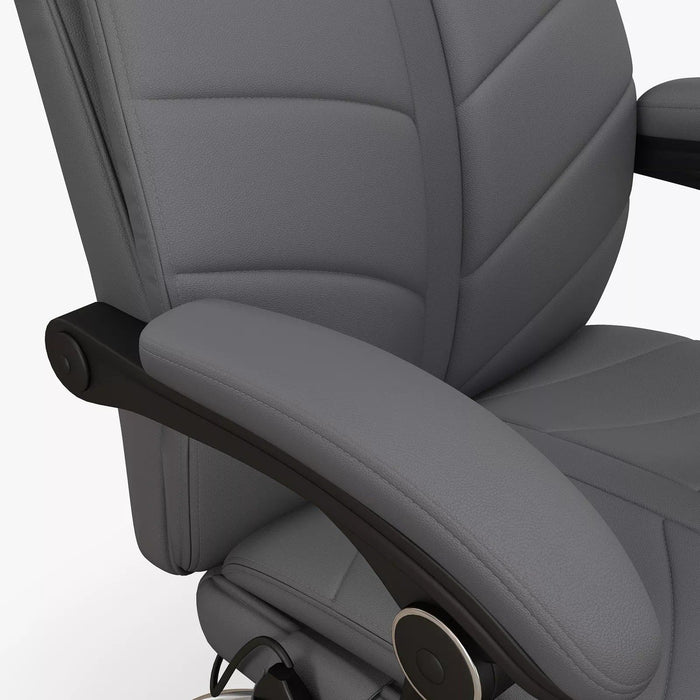 Image of a PU Leather Massage Desk Chair