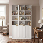Corner Bookcase White Wood Effect - image 8