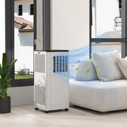 7000 BTU Portable Air Conditioner with App Control Cools Rooms Up To 15 SQM White