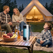 Electric Fly Zapper for Chemical Free Indoor Insect Control with Automatic Sensor Black Grey Outsunny