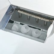 Countertop Ice Maker and Water Dispenser with 3L Tank and Fast Cooling for Home Use Silver