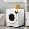 6kg Vented Tumble Dryer with 7 Drying Programs Freestanding and Wall Mountable White AOSOM