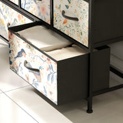 5 Drawer Chest of Drawers with Spacious Storage for Bedroom or Hallway, White