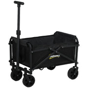 41L Folding Festival Trolley on Wheels 60kg Heavy Duty Garden Cart by Outsunny