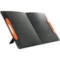 100W Foldable Solar Panel Charger with USB Fast Charging for Camping and Hiking Black AOSOM