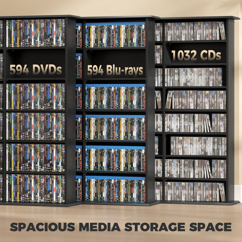 Media Storage Unit Black - image 4