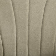 High Back Upholstered Accent Armchair with Rolled Arms and Wood Legs for Lounge, Beige