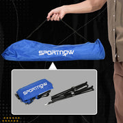 SPORTNOW 4m Badminton Net, Height Adjustable Outdoor Sports Net, with Carry Bag, for Tennis, Pickleball, Volleyball, Blue AOSOM