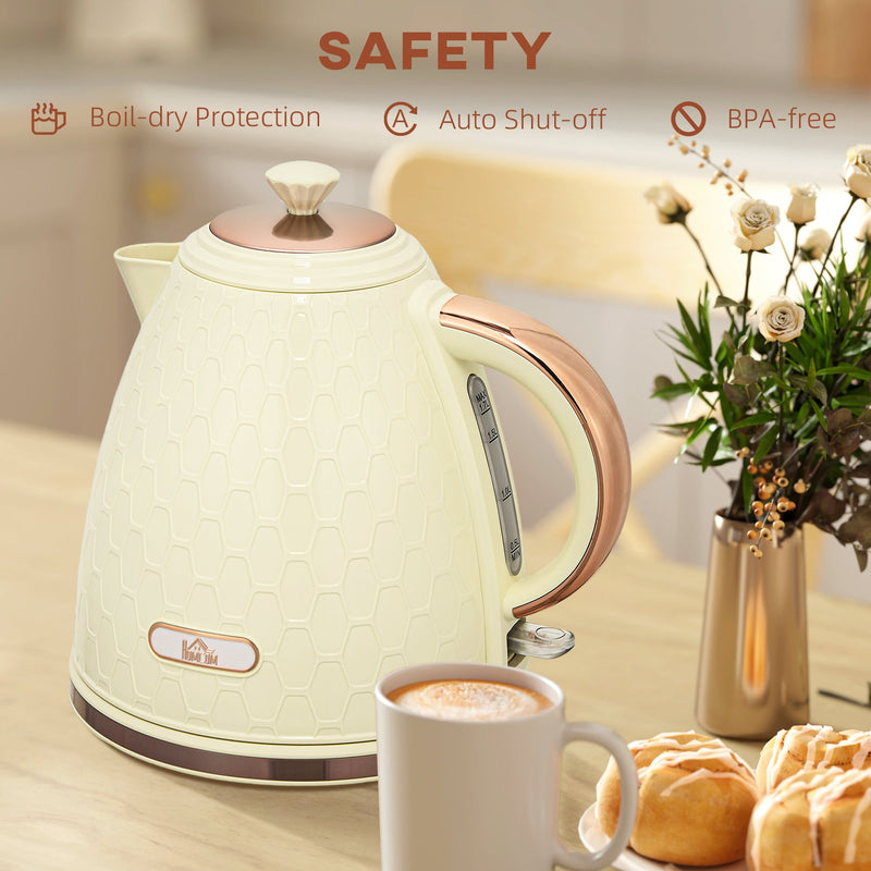 Honeycomb Kettle, Beige