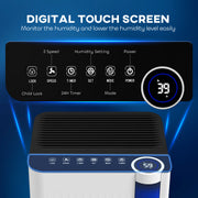 12L Day Dehumidifier with 2L Tank Continuous Drainage Timer and Auto Defrost by HOMCOM AOSOM