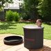 300L Portable Ice Bath Tub for Cold Water Therapy with Lid and Carry Bag by SPORTNOW