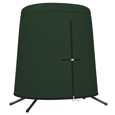 Egg Chair Cover for Outdoor Protection Waterproof Oxford Fabric with Zip Fastening Green Outsunny