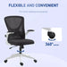 Image of a Mesh Office Chair With flip Up Arms