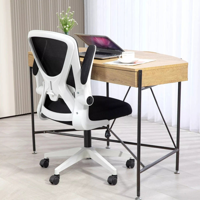 Image of a Mesh Office Chair With flip Up Arms