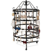 Metal Jewellery Stand, Black Songmics