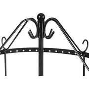Metal Jewellery Stand, Black Songmics
