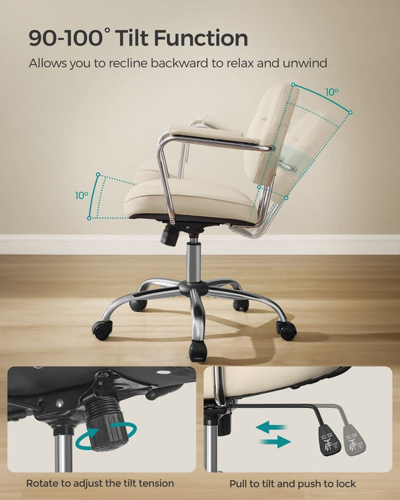 Swivel Office Chair With Arms