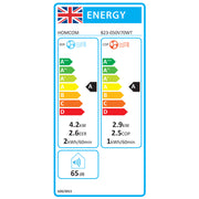 14000 BTU Smart WiFi Mobile Air Conditioner With Dehumidifier For Rooms Up To 35m2 White