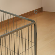 2 Piece Dog Pen Expansion Pack for 60cm High Pet Playpen with 3 Stakes for Small Dogs by PawHut